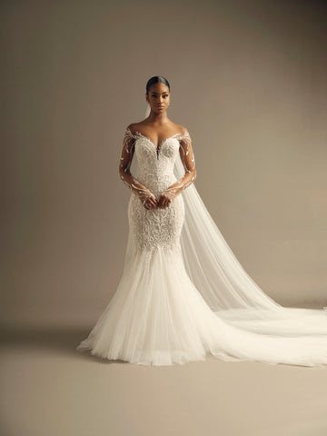 Plain Soft Tulle Veil